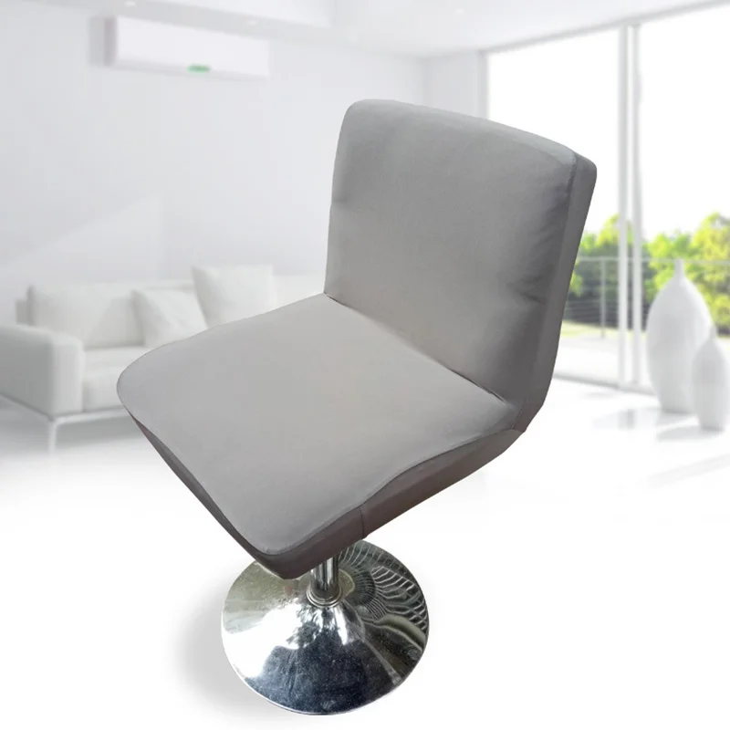 

1pcs Chair Cover Polyester Elastic Glossy Backrest Cover For Home Office Hotel Computer Chair Cover High Quality