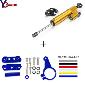 

For YAMAHA YZF R15 V3 2017-2019 2018 YZF-R15 V3 Motorcycle Steering Stabilize Damper&Bracket Mount Kit CNC Aluminum Accessories
