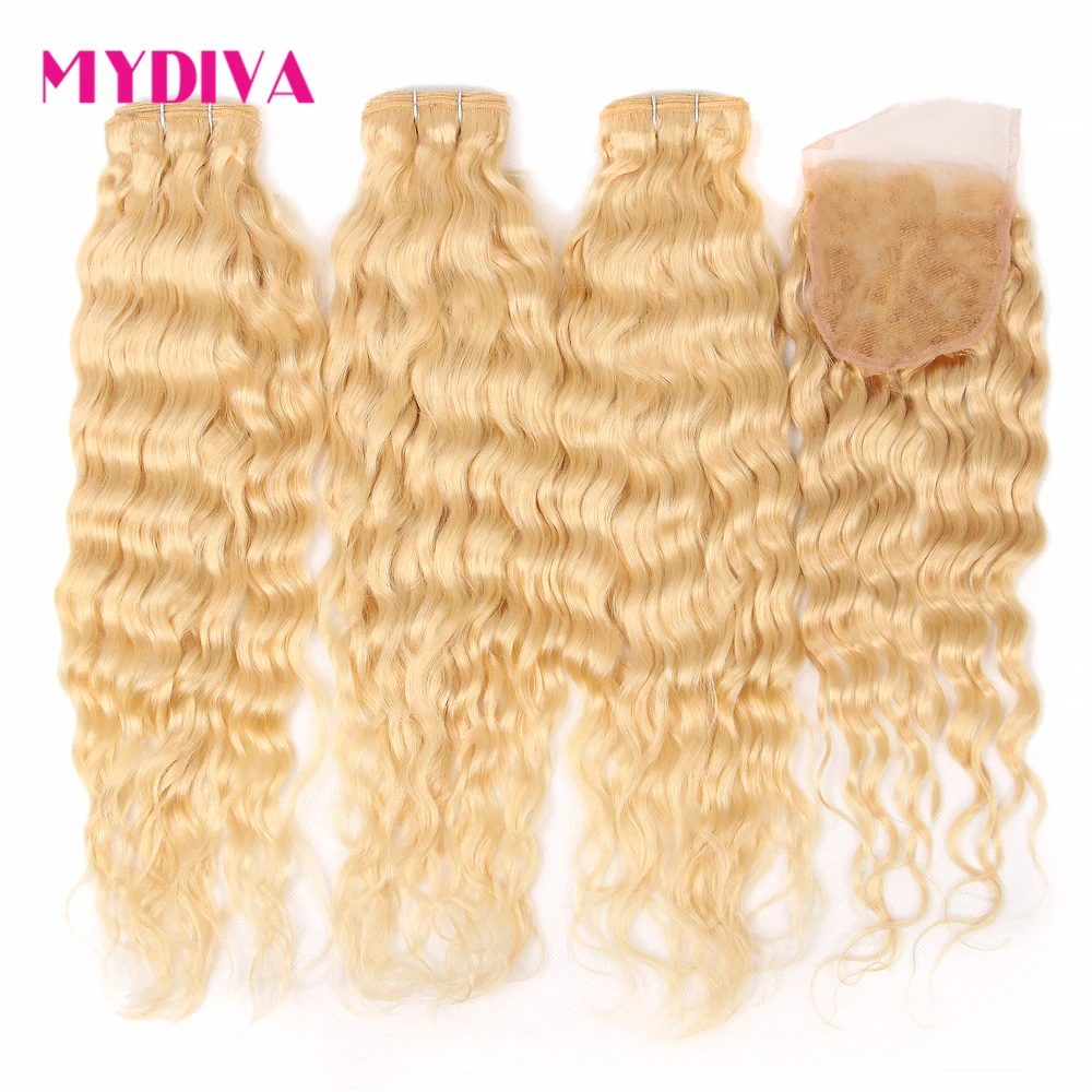Água Do Cabelo Loiro Pacotes Com Fecho