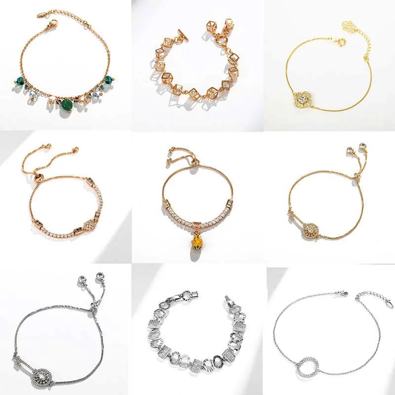 

Bracelet for Women Fashion Gold Plated Adjustable 2021 Jewelry Instagram Hot Key Bracelet Homme Global Gift For The New Year