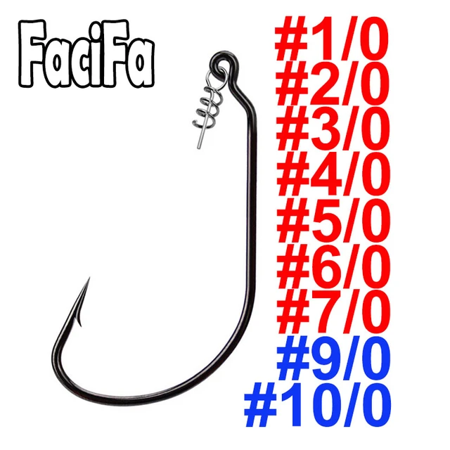 Baited Hook Menuhigh Carbon Steel Crappie & Carp Fishing Hooks 20-pack  With Spring Twist Lock