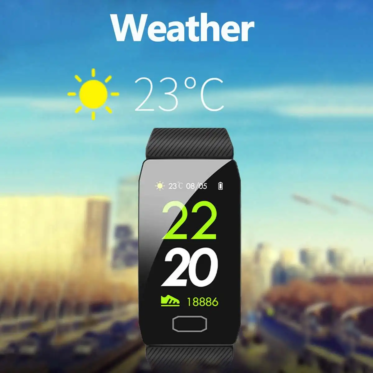 1,14 дюймов Smartband браслет для смарт-часов фитнес-браслет пульсометр кровяное давление кислородный спортивный браслет для женщин и мужчин