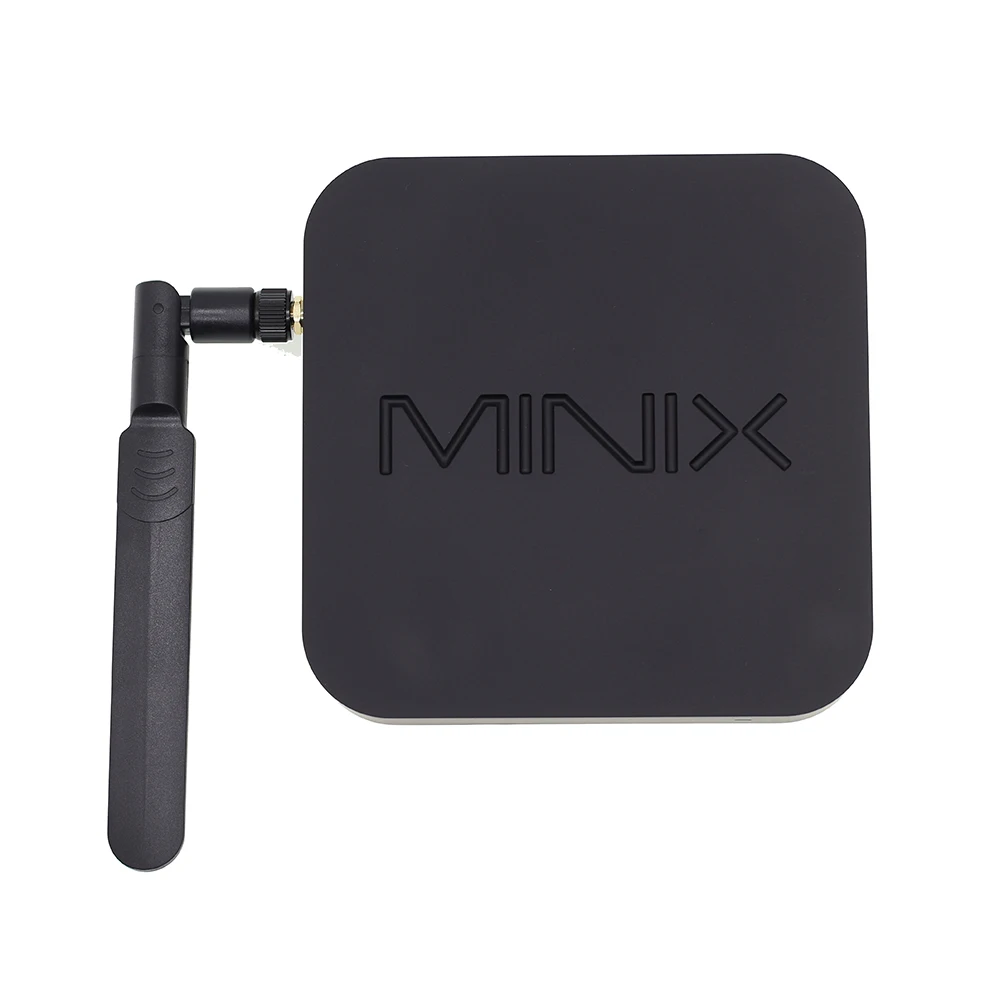 MINIX NEO Z83-4 Мини ПК Windows10 Intel X5-Z8350 64 бит 4 ГБ DDR3 64 Гб eMMC 5,1 двухдиапазонный wifi официальный Вишневый безвентиляторный Atom tv Box