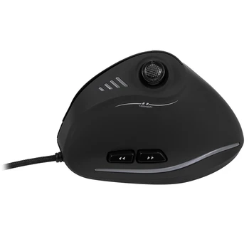 

Zelotes C-18 Vertical Wired Gaming Mouse 11 Programmable Buttons Adjustable 10000DPI Laser Engine RGB Light for PC Computer