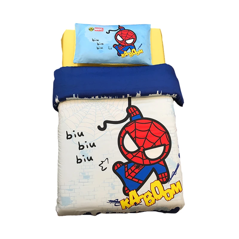 spiderman crib bedding set