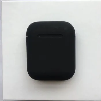 

Matte Black 1:1 Size Bluetooth Earphones 1536 Chip Smart Sensor Wireless Headphones Wireless Charging Headset Stereo Earbuds