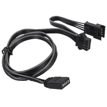 

12V 4Pin RGB Connector Cable 60cm PC Case Fan LED Strip Extension Cord cable wire for Giga/Microstar/Asus RGB motherboard New