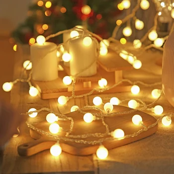 3M/6M/10M Led Garland Fairy String Lights Batterij Aangedreven Kerst Lamp Twinkle Decoratieve Verlichting thuis Bruiloft Decoratie 3M/6M/10M Led Garland Fairy String Lights Batterij Aangedreven Kerst Lamp Twinkle Decoratieve Verlichting thuis Bruiloft Decoratie