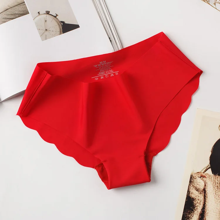 CXZD Seamless Panty Set Underwear Female Comfort Intimates Fashion Female large size one-piece seamless Low-Rise Briefs Lingerie (11)