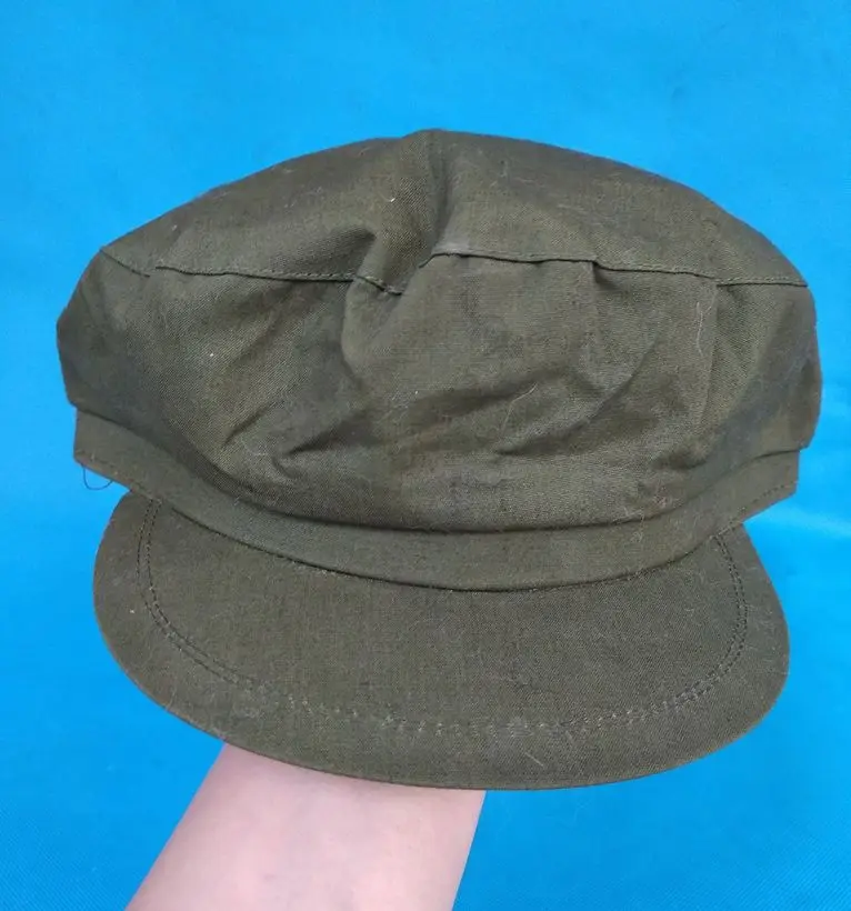 

60 Size Military hat army cap cotton Chinese soldier service cap perform show equip