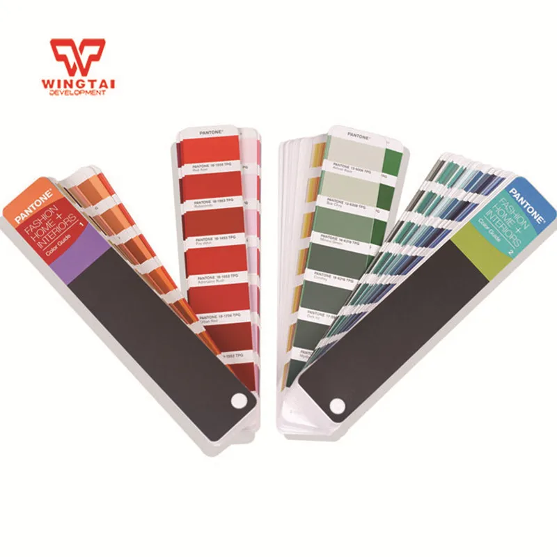 2 книги в комплекте с цветной печатью PANTONE цветная диаграмма Pantone TPG направляющая