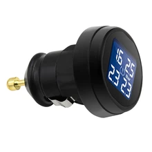 Lcd Беспроводная система контроля давления в автомобильных шинах Tpms с 4 внешними датчиками