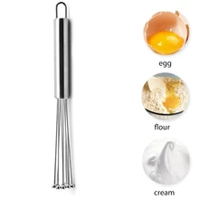 

Stainless Steel Ball Whisk Mixer Rust-proof Bead Egg Whipper Handheld Blender Egg Beater Kitchen Blending Tools Household Tools