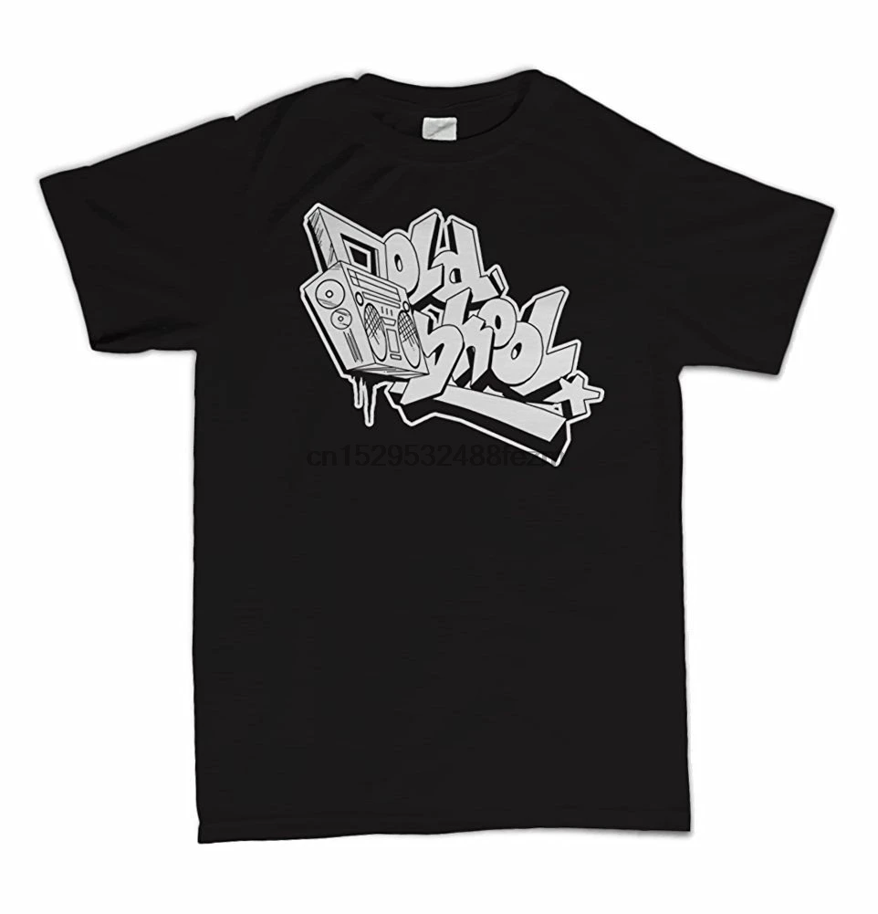 Old School Ретро бум бокс в стиле граффити хип-хоп Для мужчин футболка | Мужская одежда