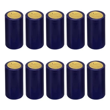 

100pcs Wine Bottle Shrink Capsule Heat Shrink Capsules Cap Wine Shrink Film Wrap For Straight Mouth Bottle Red Wine Bottle Cap