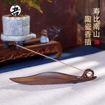 

I don my machine ceramic joss stick inserted zen lie censer household indoor ta sweet small incense inserted