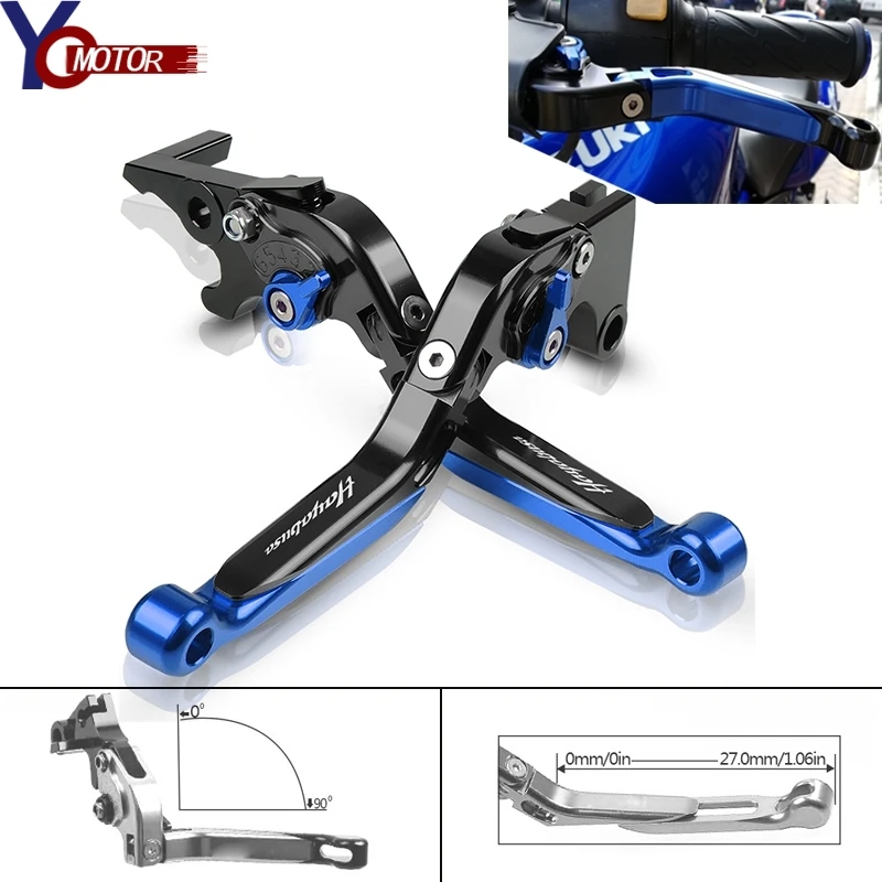 

For SUZUKI HAYABUSA GSXR 1300 2008-2016 2015 2014 2013 2009 2010 2011 Motorbike CNC Adjustable Foldable Brakes Clutch Levers