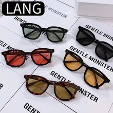 GENTLE MONSTER Sungllasses Women 2021 For Men Luxury Designer Vintage UV400 LANG Acetate Trending GM Brand Fashion Sun Glasses