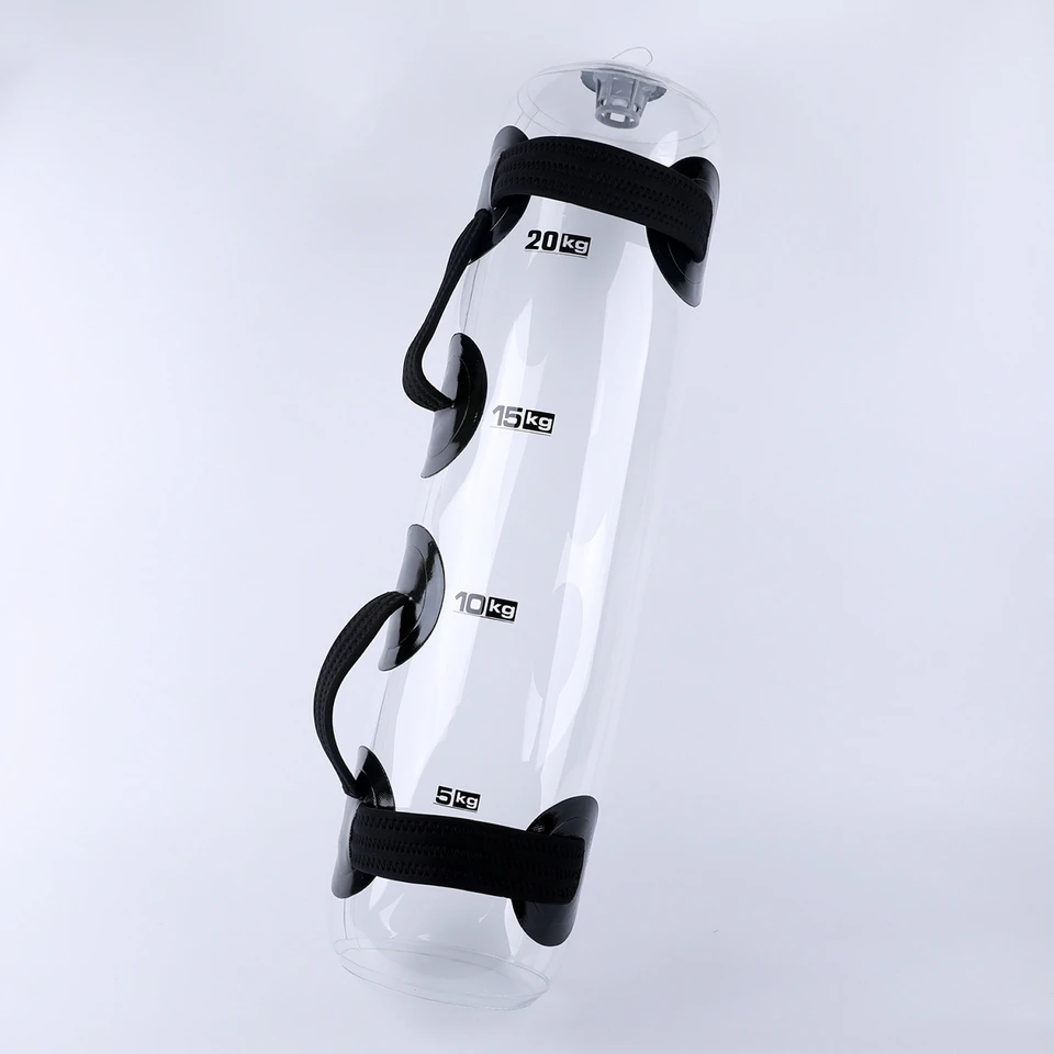 Haltère D'haltérophilie Réglable Hardin : Un Sac à Eau En PVC Pour La Muscu. Taille 20x75 Cm. Idéal Pour La Gym, La Force, Le Soulèvement. Un Concept Original Pour Charger Selon Son Niveau. Neuf !