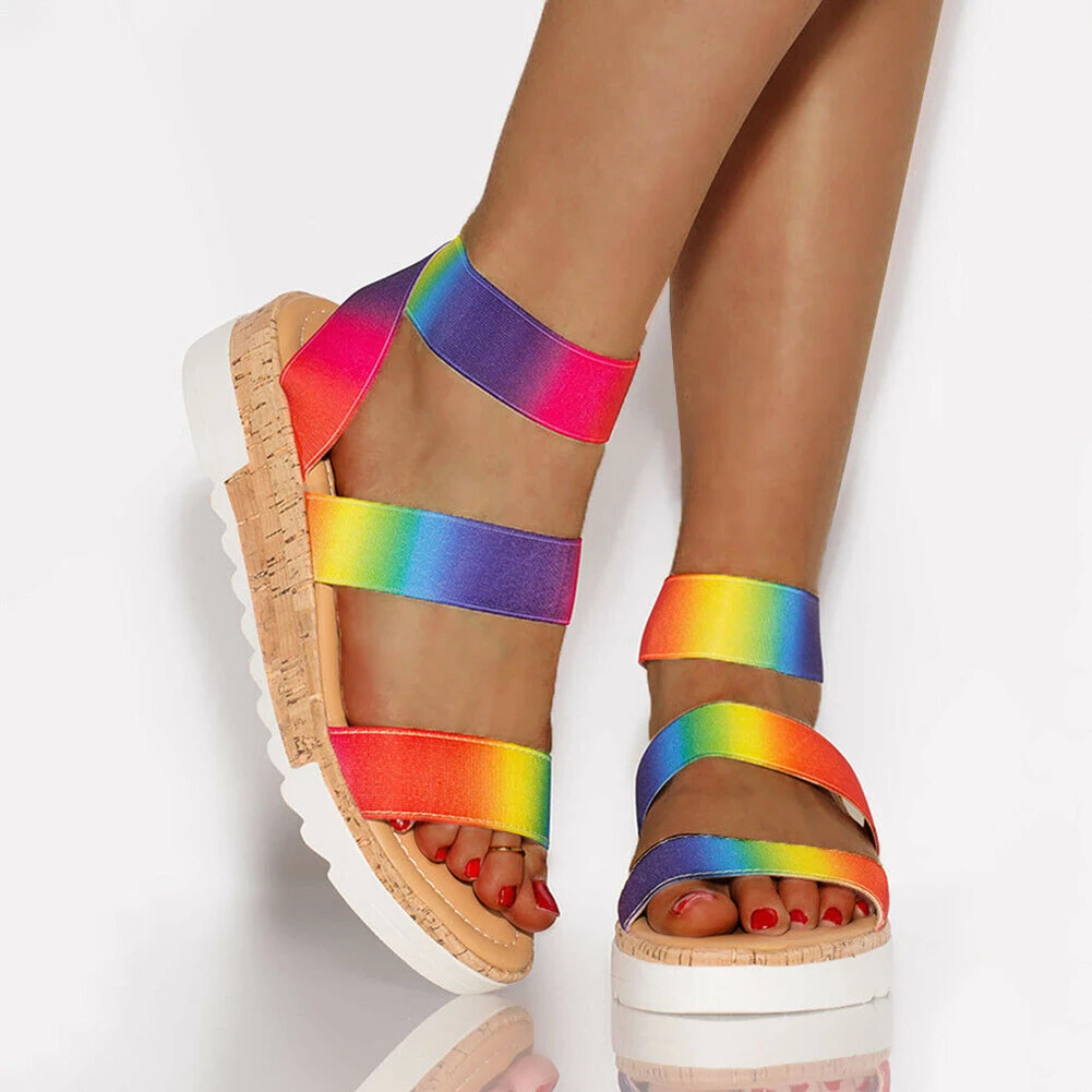 espadrille sandals with ankle strap