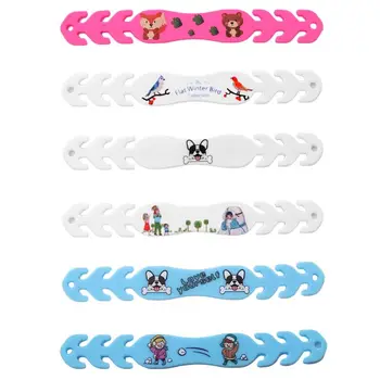 

10Pcs Face Mask PVC Ear Hook Adjustable Strap Extension Fixing Buckle Anti-pain Ear Hanging Protective Rope Accessories