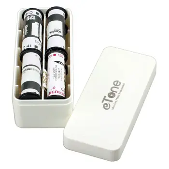 

5pcs/lot 6 colors Multi-Format Hard Plastic Film Storage Box Case Container for 120 135 220 35mm Black and White 4x5 film case