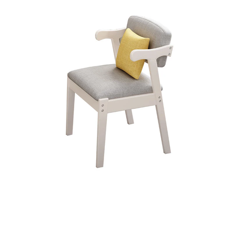 Скандинавский японский стиль стул из твердой древесины Современный минималистичный стол резиновый деревянный стул домашний стул для учебы