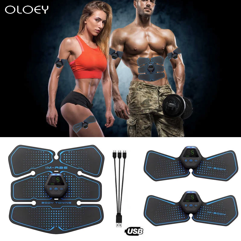 

Exercise Machine Abdominal Toning Belt Vibration Abdominal Muscle Trainer Electronic Belt ABS Fitness Massage Gym Equiment EMS