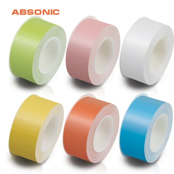 

6 Color LP15S Lite Label Compatible for KingJim TEPRA Label Sticker Tapes LR20C LR30C LR5C Label Printer Mini Cute Sticker