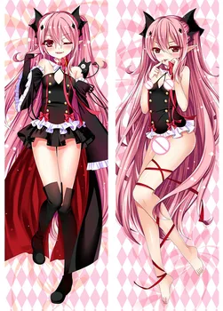 

Seraph of the end pillow case Anime sexy girl body throw pillow cover case Otaku Hugging Body pillowcase