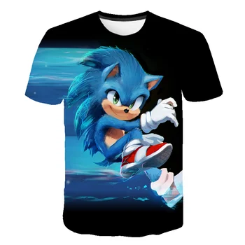 

Cartoon Boys T Shirt Kids Sonic the Hedgehog Tshirt Lovely T-Shirts for Girls Child T-Shirts Children Clothing 2020 Tee Tops