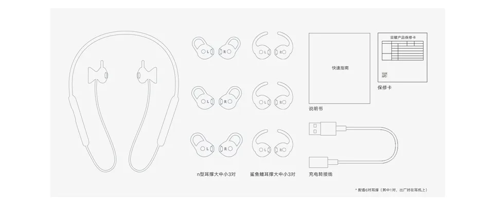Huawei Honor xSport PRO AM66-L 2nd Беспроводные наушники с шейным ободом, Bluetooth 5,0, наушники, HiPair, с обратной зарядкой, Динамический драйвер