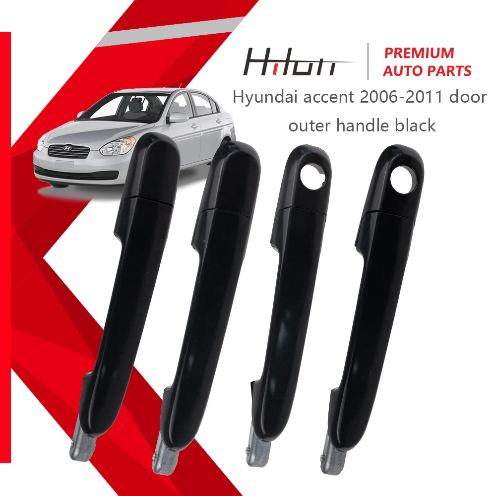 DoorOuterHandleBlackForHyundaiAccent20062011826501E00082660