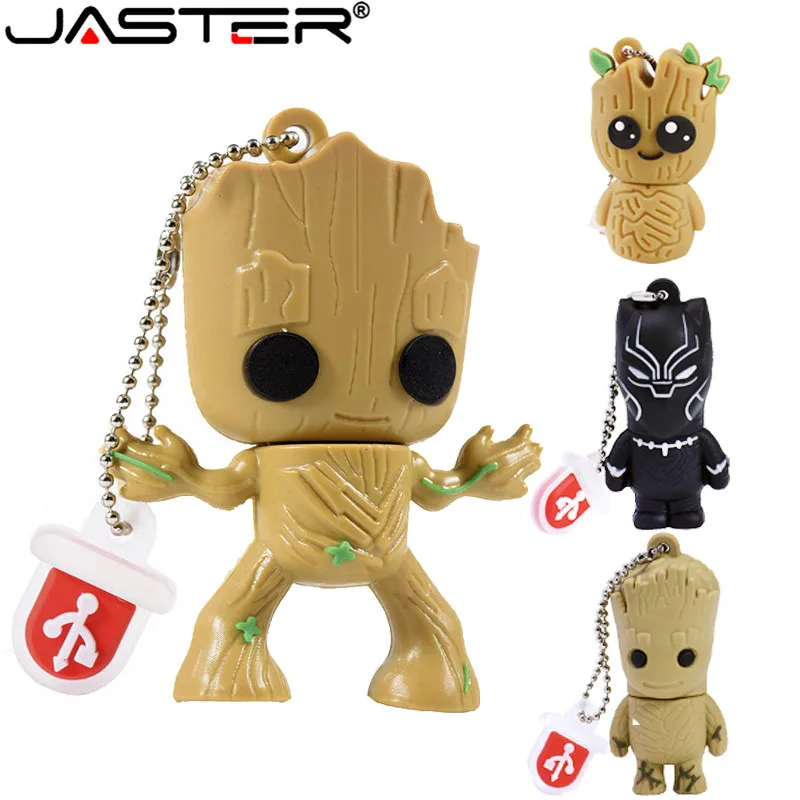 

JASTER New lovely tree man usb flash drive cartoon tree pendrive 4GB 8GB 16GB 32GB 64GB memory stick U disk