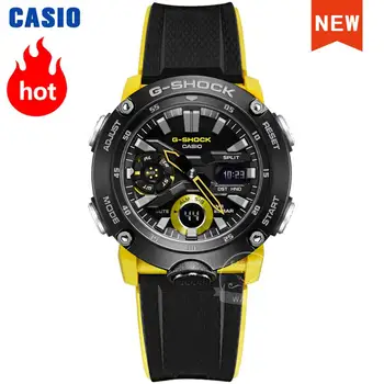 Casio-reloj G-SHOCK para hombre, conjunto de lujo, Correa pequeña intercambiable, Protección de fibra de carbono, deportivo