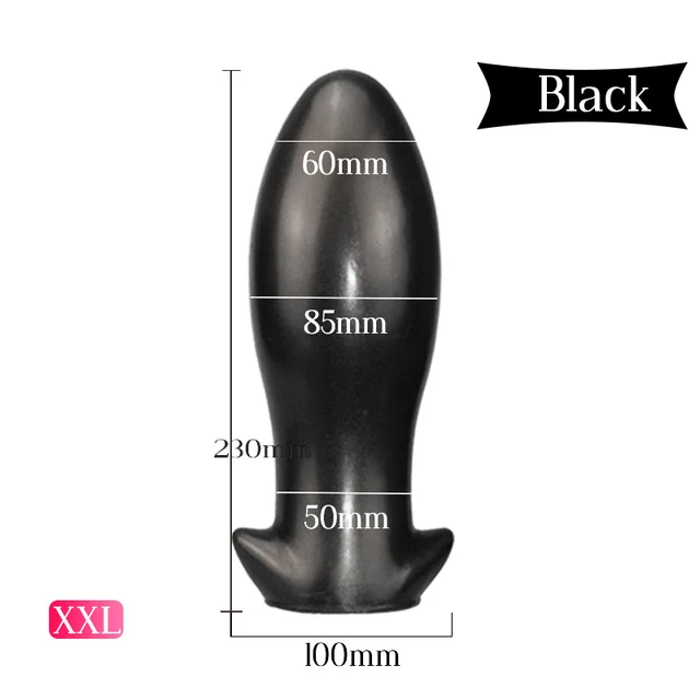 FAAKK 23cm Huge silicone Anal ButtPlug