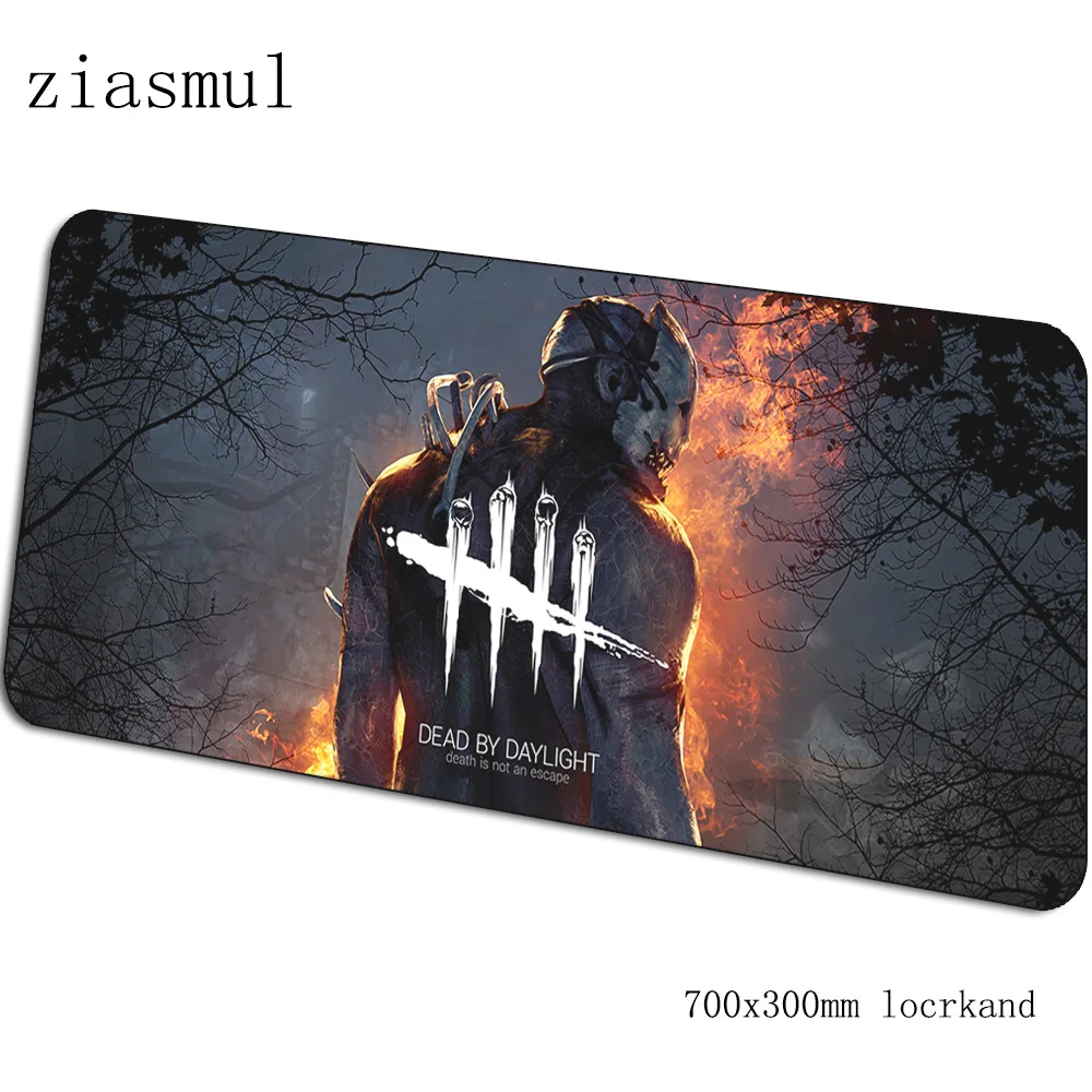 Dead by daylight коврик для мыши большой компьютерный коврик 700x300x3 мм игровой коврик для мыши Бестселлер padmouse Клавиатура Игры pc gamer стол - Цвет: pattern 1