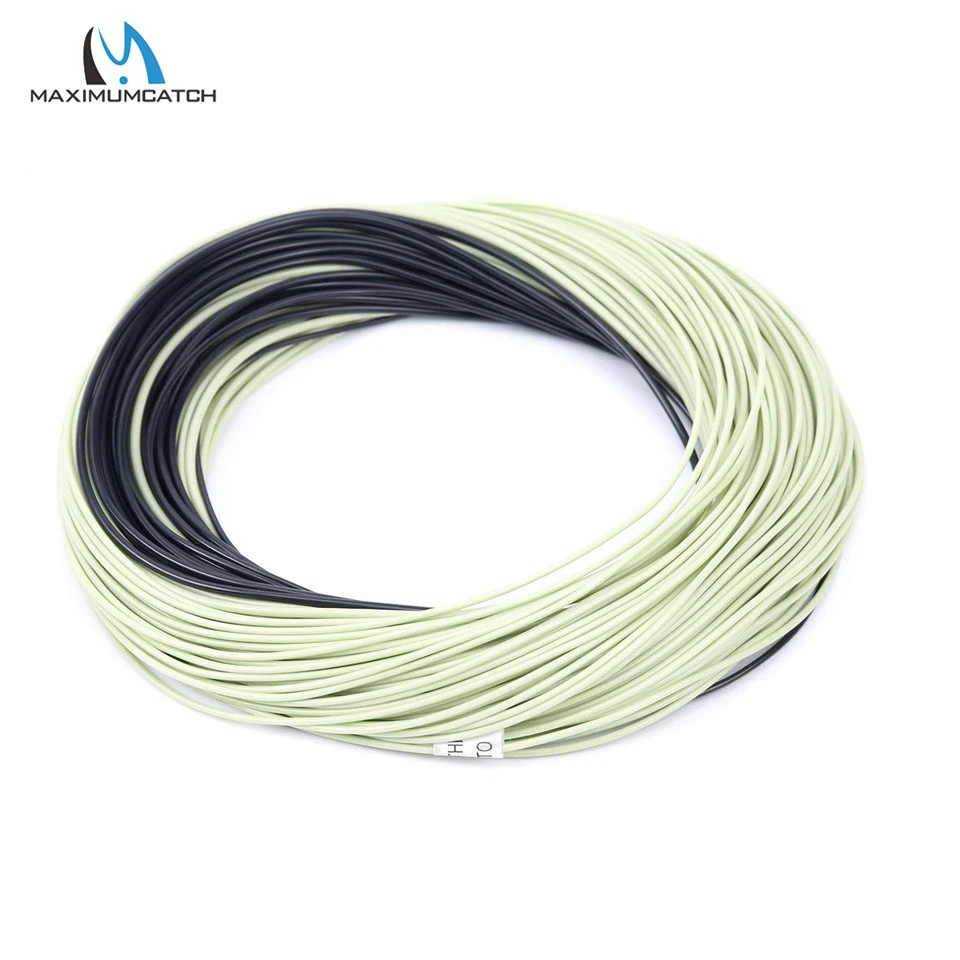 Maximumcatch フライフィッシングライン 前方加重 シンクチップ付き ダブルカラー 100フィート 4 8wt Floating Fly Line Fishing Linefly Line Aliexpress