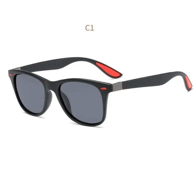 Classic Polarized Sunglasses Men Women Brand Design Driving Square Frame Sun Glasses Male Goggle UV400 Gafas De Sol_voghion.com
