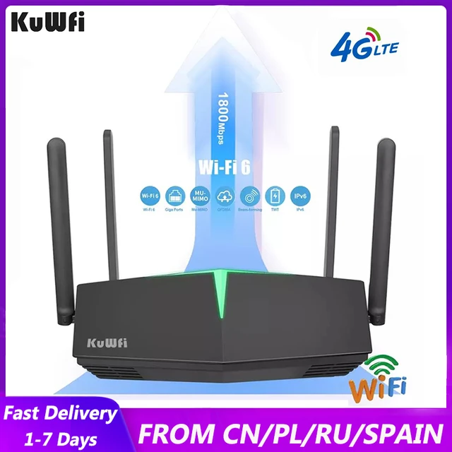 1800Mbps WiFi 6 Wireless Wifi Router Dual Band 2.4G/5Ghz Wi-fi Router With  RJ45 WAN Port ​Support 128 Users And WPS WPA WPA2 - AliExpress