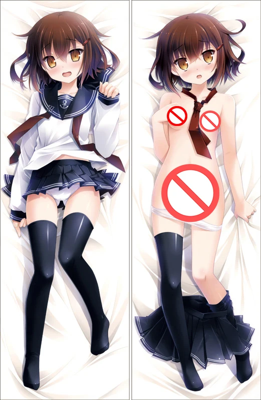 Аниме Kantai Коллекция Dakimakura Чехол kancolle Akagi& Haruna персонажи Shimakaze& Amatsukaze Чехол на подушку объятия чехол - Цвет: S7
