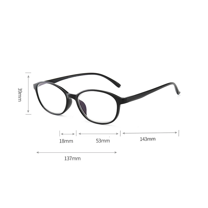 Seemfly новые круглые оправы высокого класса TR90 Ультра-легкие очки для чтения для мужчин и женщин модные легкие Анти-синие очки для чтения
