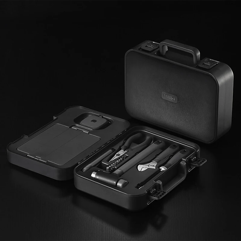Xiaomi Mijia MIIIW набор инструментов 6 + 2 DIY Набор коробка для хранения рулетка Отвертка