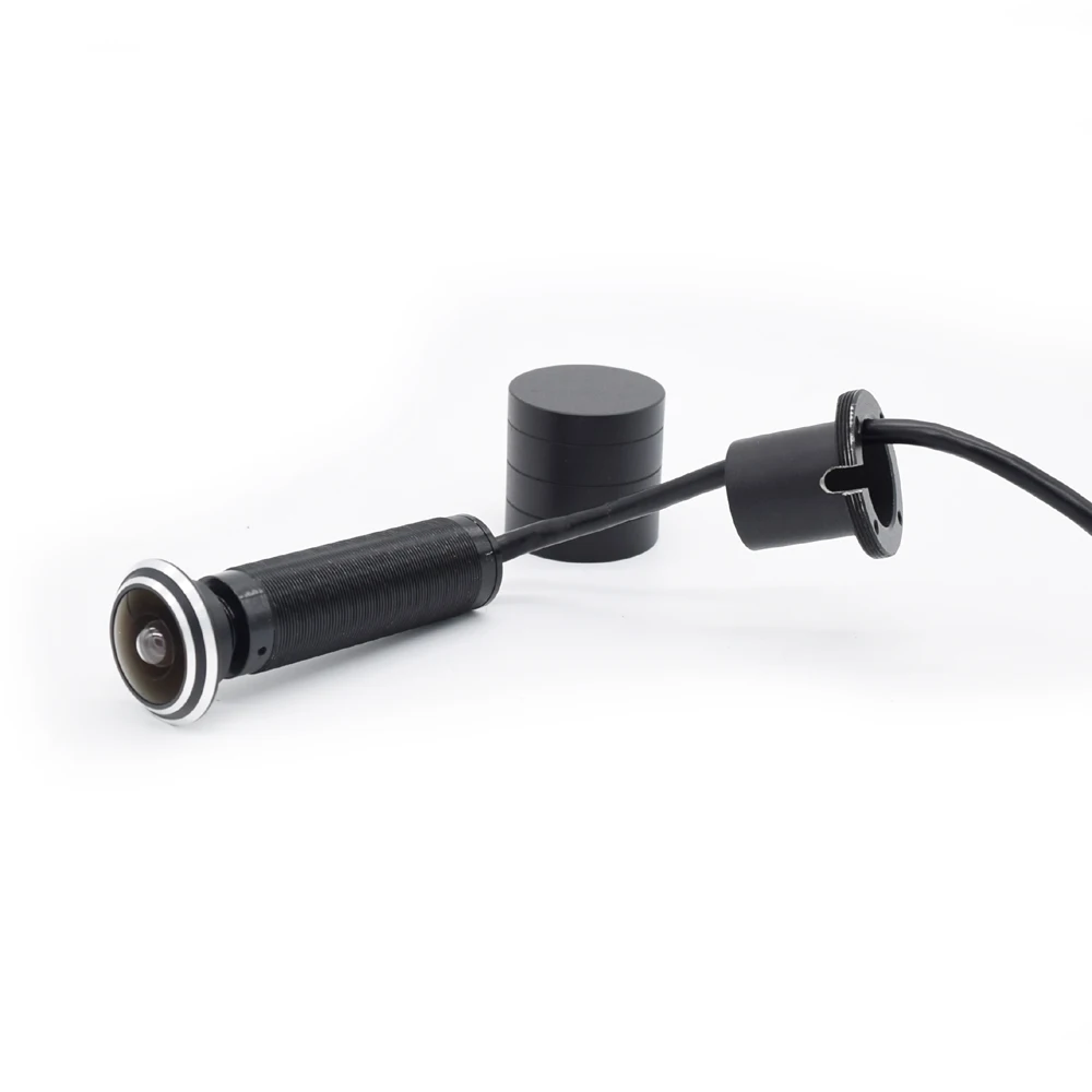 1080P audio Security eye door camera IP gate Yard cabinet Bullet Wide Angle FishEye Lens Mini Peeph