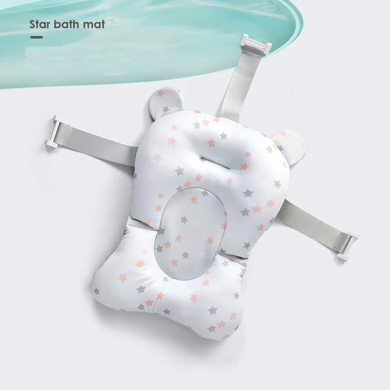 Детское сиденье для купания опорный коврик складная детская ванночка коврик и стул ванночка для новорожденного Подушка Младенческая противоскользящая Мягкая комфортная подушка для тела