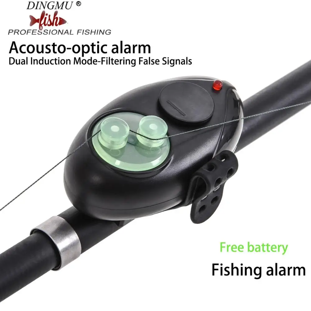 

Sea Fishing Alarm 28041 Bundled Acoustooptic Alarm Rock Fishing Accessories Pesca Electric Alarms Lure Tool PC Rubber Light Leo