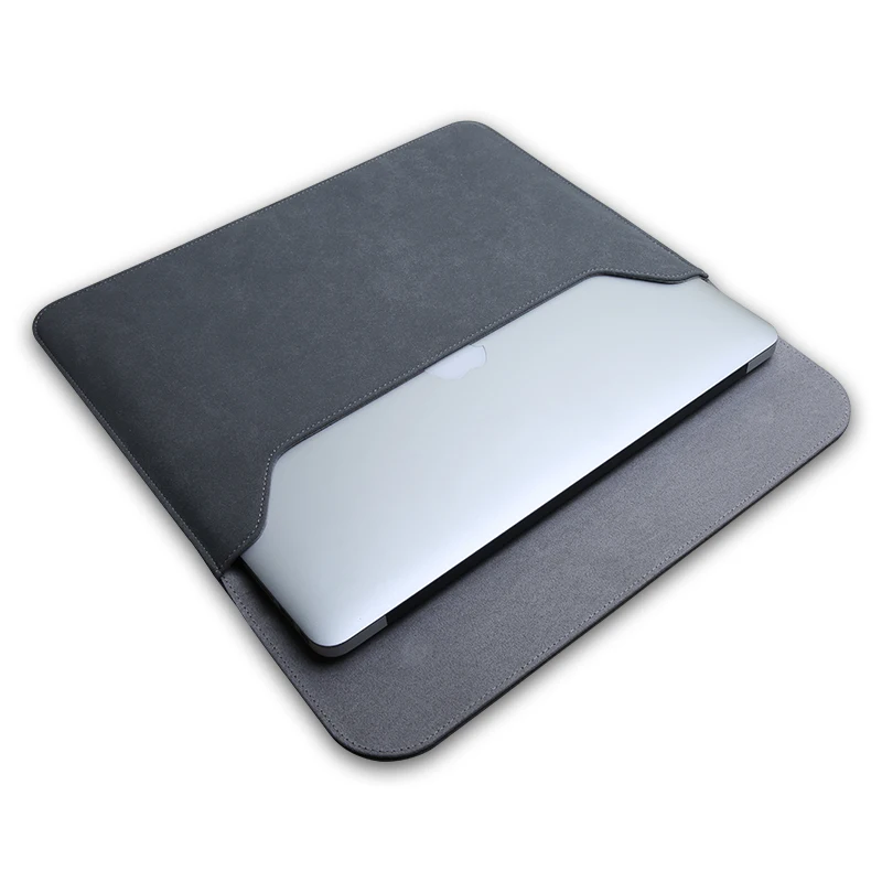 Матовая магнитная пряжка ПУ сумка для ноутбука Macbook Pro Xiaomi 13 Чехол Air 11 12 retina 2018