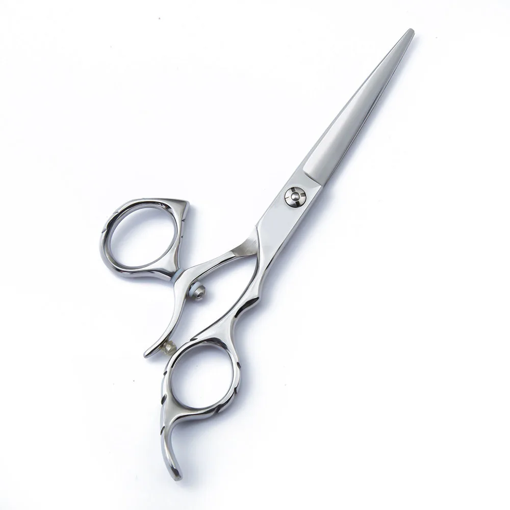 

6" Professional Hairdressing flying shears Rotary handle scissor Shears Laser wire Cutting scissors Fine serrated blade Non-slip