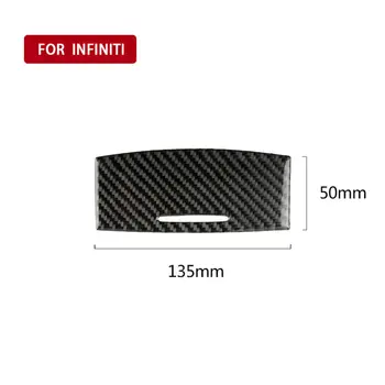 

Box Gear Shift trim Sticker For Infiniti Q50 2014-2019 Interior Car Auto