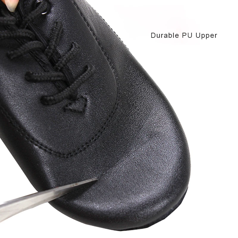 Men Latin Dance Shoes Black Low Heels Ballroom Dancing Shoes Boys Tango Salsa Rumba Modern Jazz Shoes 6